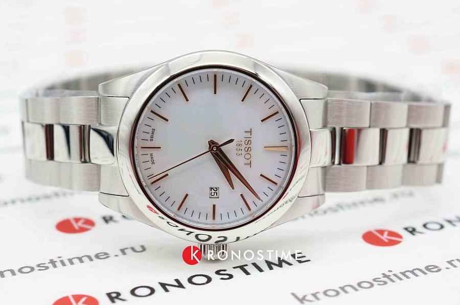 Часы Tissot T-My Lady T132.010.11.111.00 — кварцевые, металл сталь