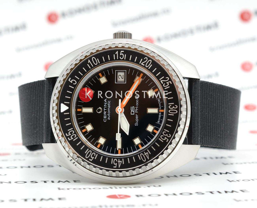 Часы Certina DS SUPER PH1000M C024.907.18.051.00 — механические, сталь металл