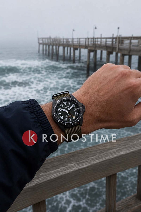 Часы Citizen Promaster BJ7155-05X — мужские, тканевый