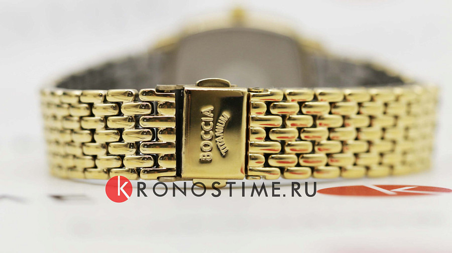 Часы Boccia Titanium 3353-02 — титановый c ip покрытием, женские