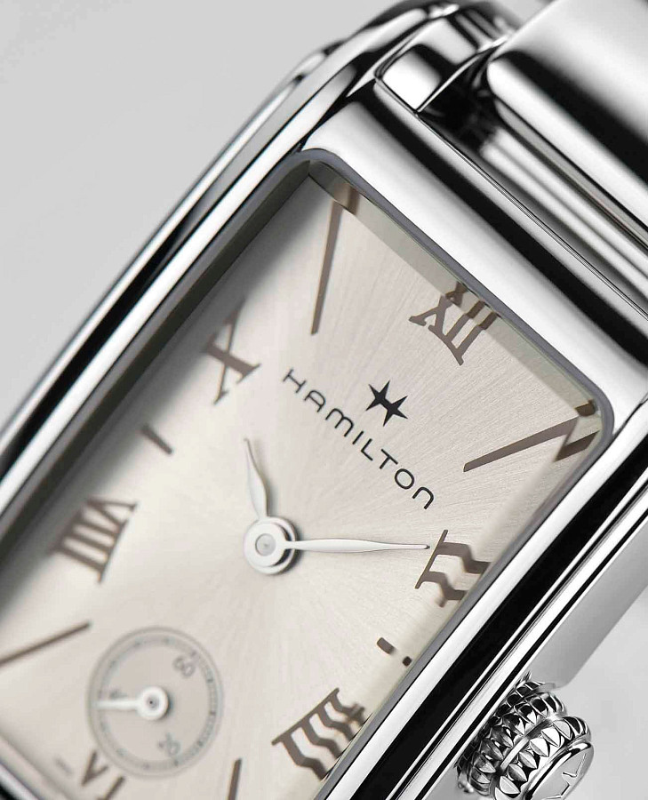 Часы Hamilton American Classic Ardmore Quartz H11221114 — серебристый, сталь