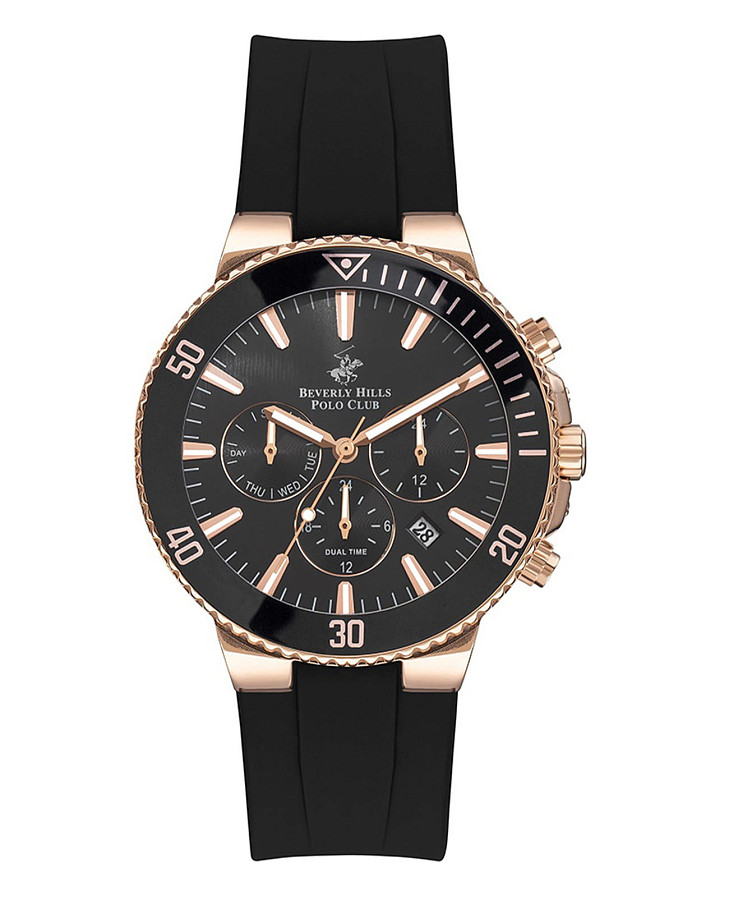 Часы Beverly Hills Polo Club BP3248X.451 — мужские, черный