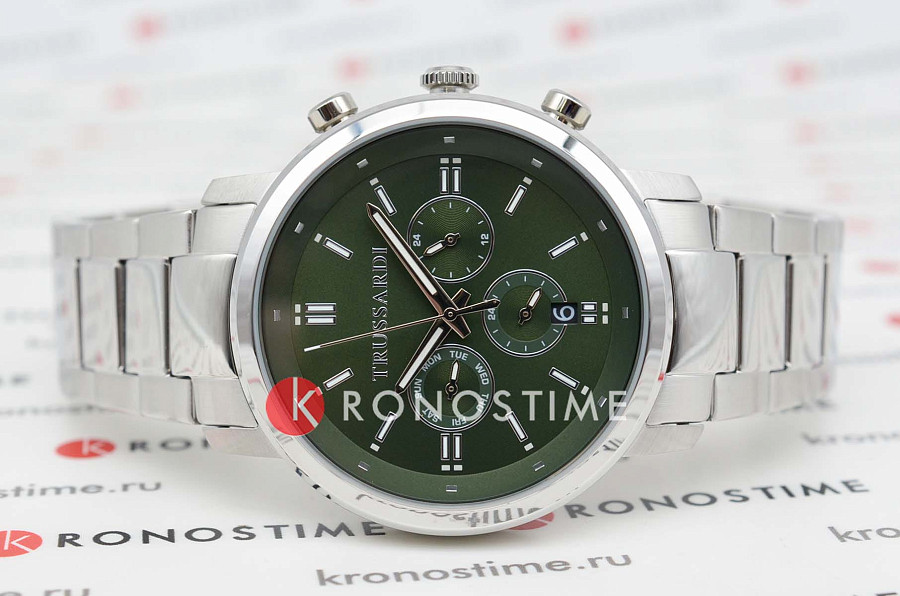 Часы Trussardi T-Couple R2453147016 — кварцевые, металл сталь