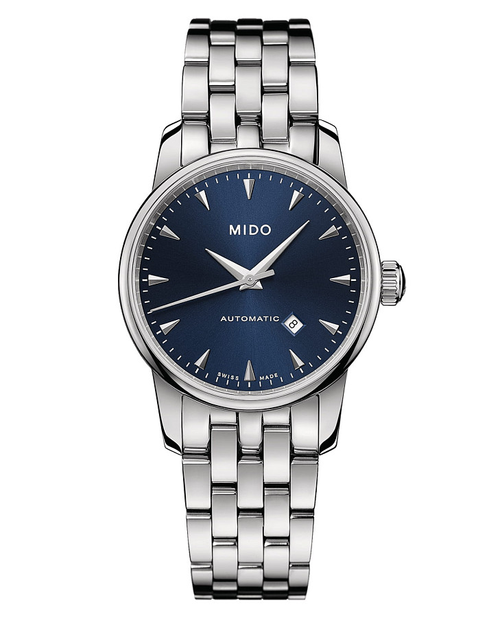 Часы Mido Baroncelli Midnight Blue Lady M7600.4.15.1 — женские, синий