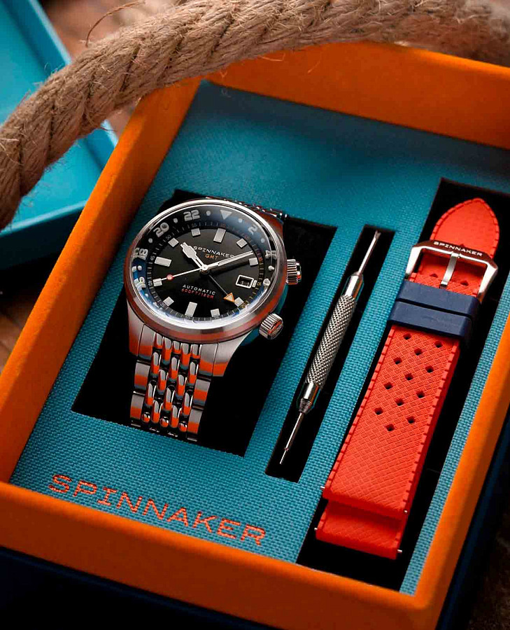 Часы Spinnaker Bradner Gmt Automatic SP-5121-66 — артикул SP-5121-66, мужские