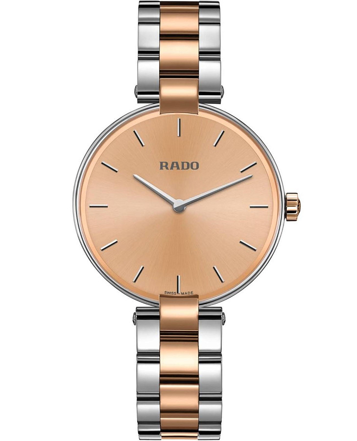 Часы Rado Coupole R22850303 — женские, золотистый