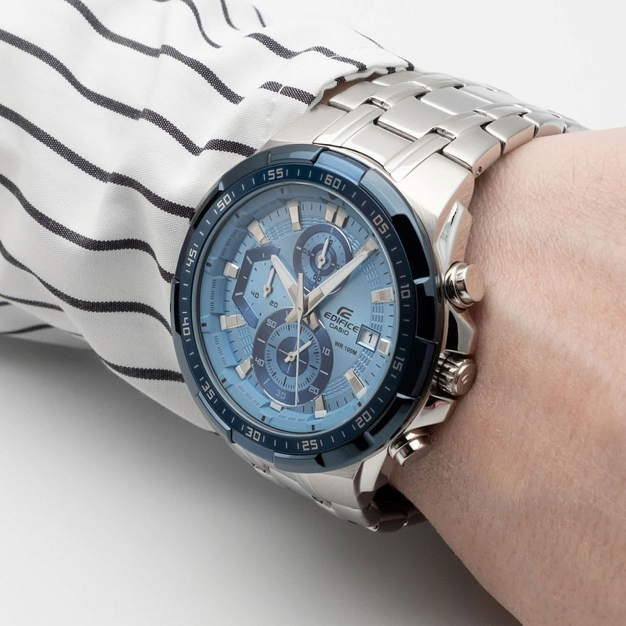 Часы Casio Edifice EFR-539DE-2A — Япония, кварцевые