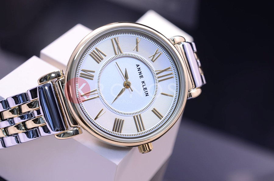 Часы Anne Klein Daily 2159SVTT — металл, США