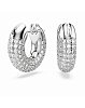 Металлические серьги-кольца Swarovski Dextera 5618306 с кристаллами