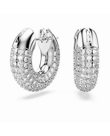Серьги-кольца Swarovski Dextera 5618306 с кристаллами