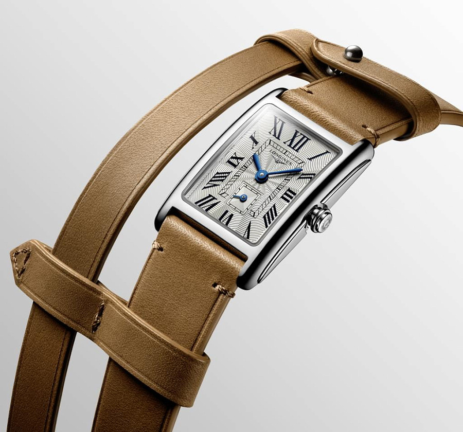 Часы Longines DolceVita L5.255.4.71.B — женские, кожаный