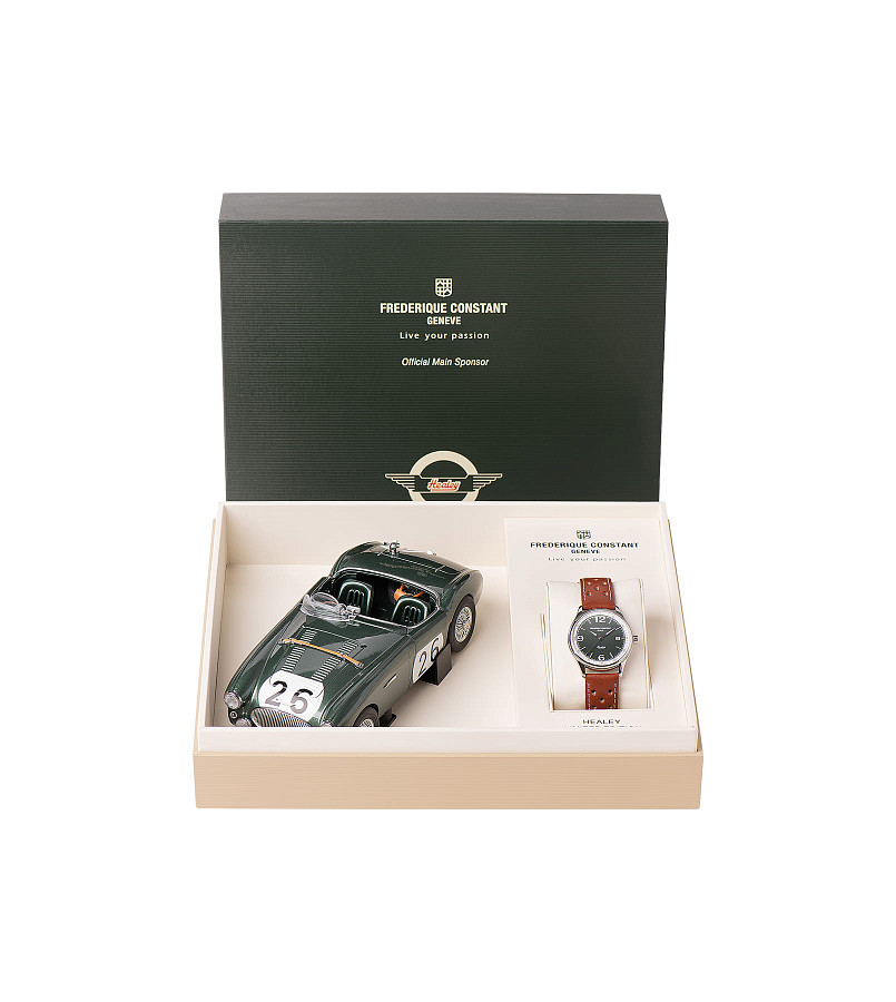 Часы Frederique Constant Vintage Rally Healey Automatic FC-303HGRS5B6 — кожаный, мужские
