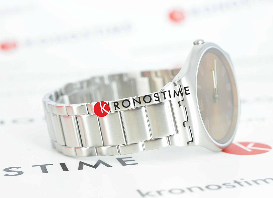 Часы Swatch Skin Irony 42 SS07S122G — нержавеющая сталь, женские