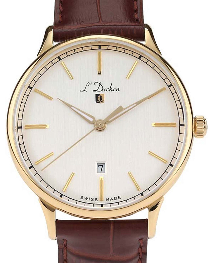 Часы L'Duchen Vintage D 821.22.33 — кварцевые, сталь металл