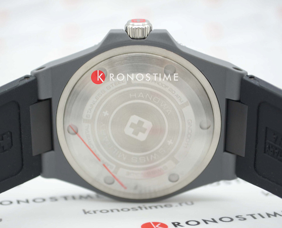 Часы Swiss Military Hanowa Ocean Pioneer SMWGN0001182 — серый, кварцевые