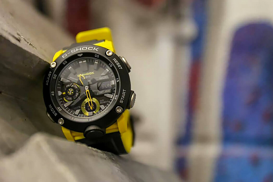 Часы Casio G-Shock GA-2000-1A9DR (GA-2000-1A9) — Япония, электронные