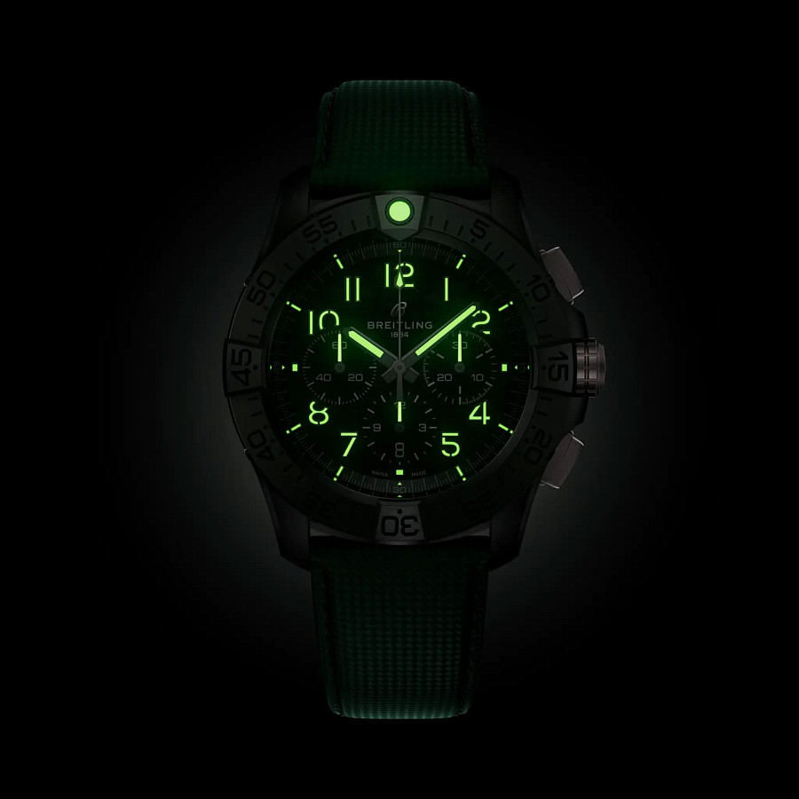 Часы Breitling Super Avenger B01 Chronograph 46 mm SB0148101B1X1 — Швейцария, механические