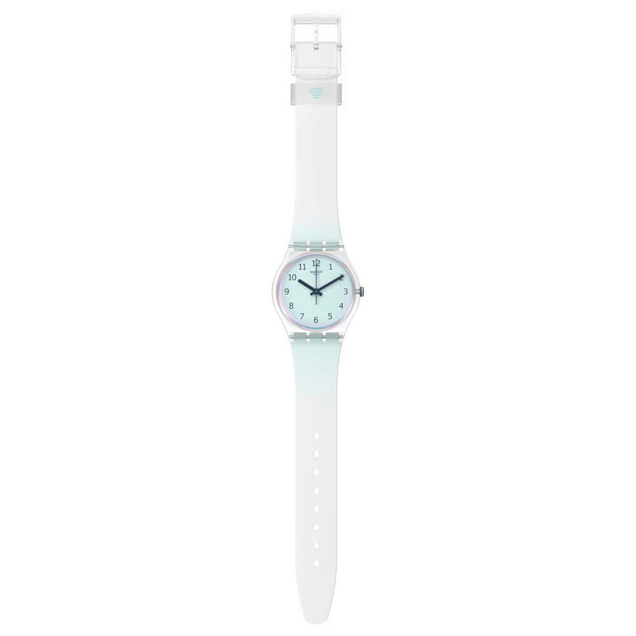 Часы Swatch Gent Biosourced Swatch Pay! SO28K110-6000 — кварцевые, пластик