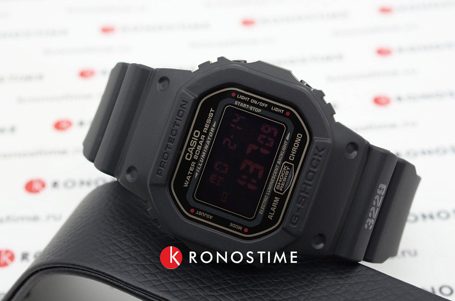 Часы Casio G-Shock DW-5600MS-1DR (DW-5600MS-1D) — электронные, пластик