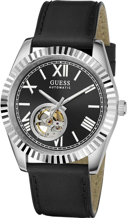 Часы Guess Dress Connoisseur Automatic GW0985G1 — кожаный, мужские
