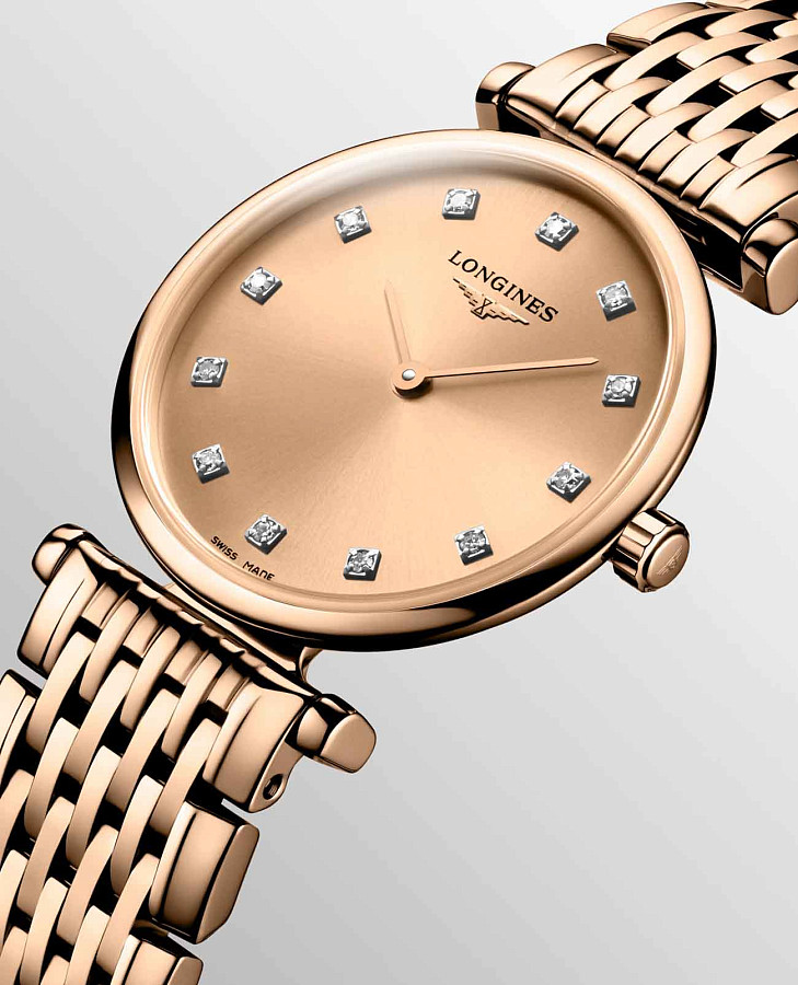 Часы Longines La Grande Classique L4.209.1.90.8 — сталь c pvd покрытием, женские