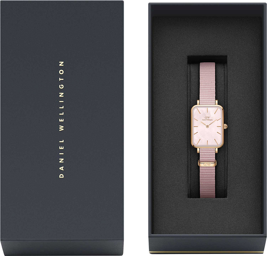 Часы Daniel Wellington Quadro Pressed Sheffeld DW00100509 — сталь, Швеция