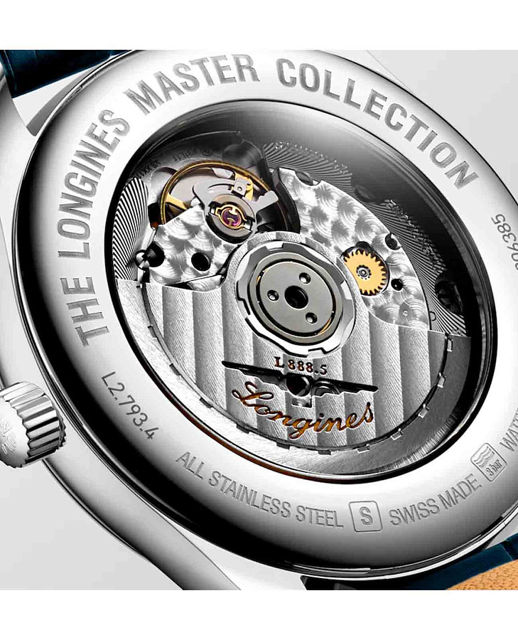 Часы Longines Master Collection L2.793.4.97.0 — мужские, кожаный
