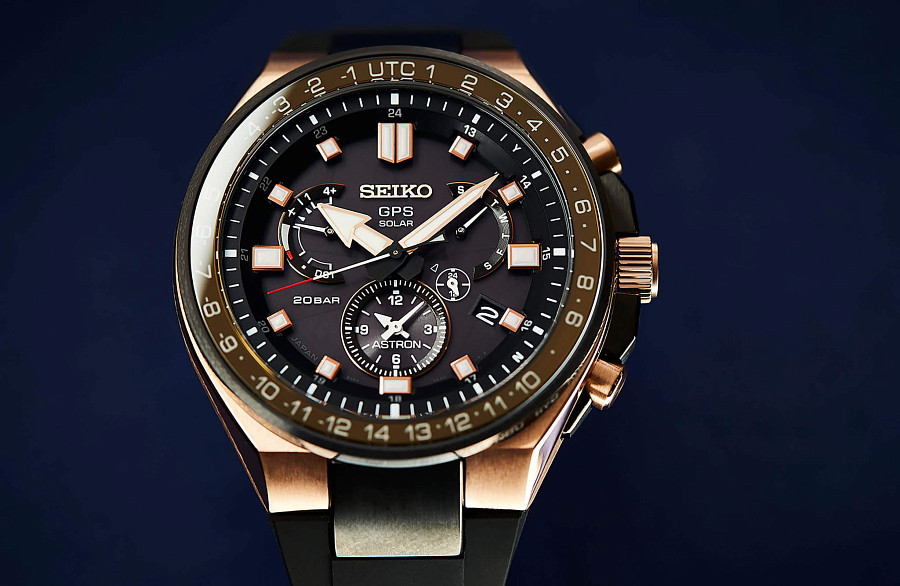 Часы Seiko Astron GPS Solar SSE170J1 — Япония, кварцевые