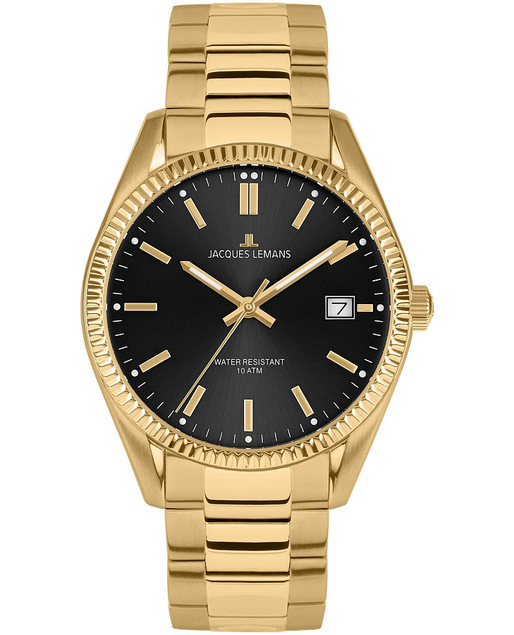 Часы Jacques Lemans 50-3M — мужские, черный