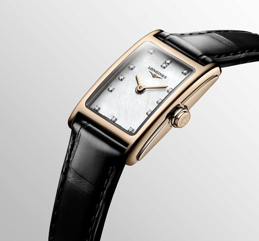 Часы Longines DolceVita L5.258.8.87.0 — женские, кожаный