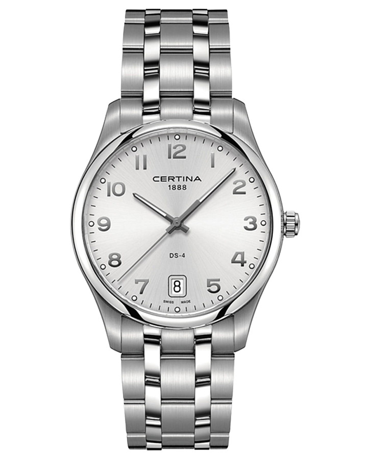 Часы Certina DS-4 C022.610.11.032.00 — мужские, серебристый