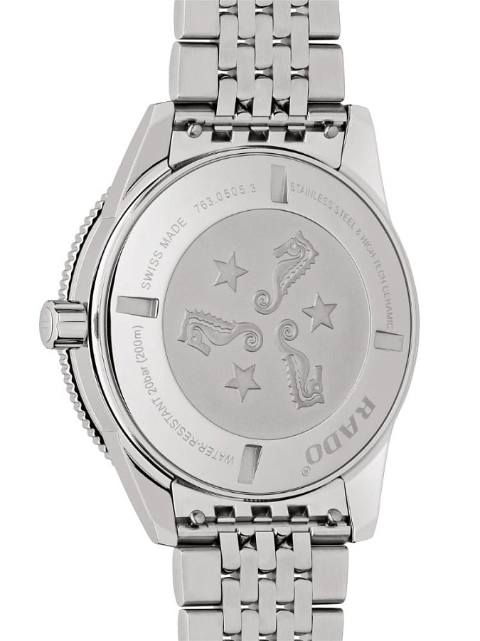 Часы Rado Captain Cook Automatic R32505203 — металл сталь керамика, Швейцария