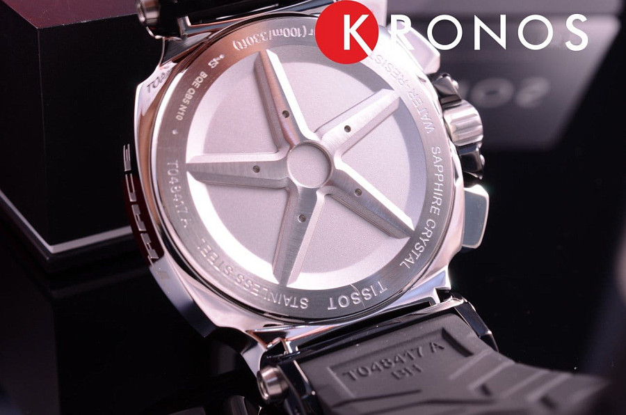 Часы Tissot T-Sport T-Race Quartz Chronograph T048.417.27.057.00 — мужские, каучук