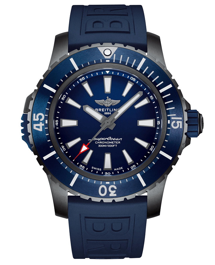 Часы Breitling Superocean Automatic 48 V17369161C1S1 — мужские, синий