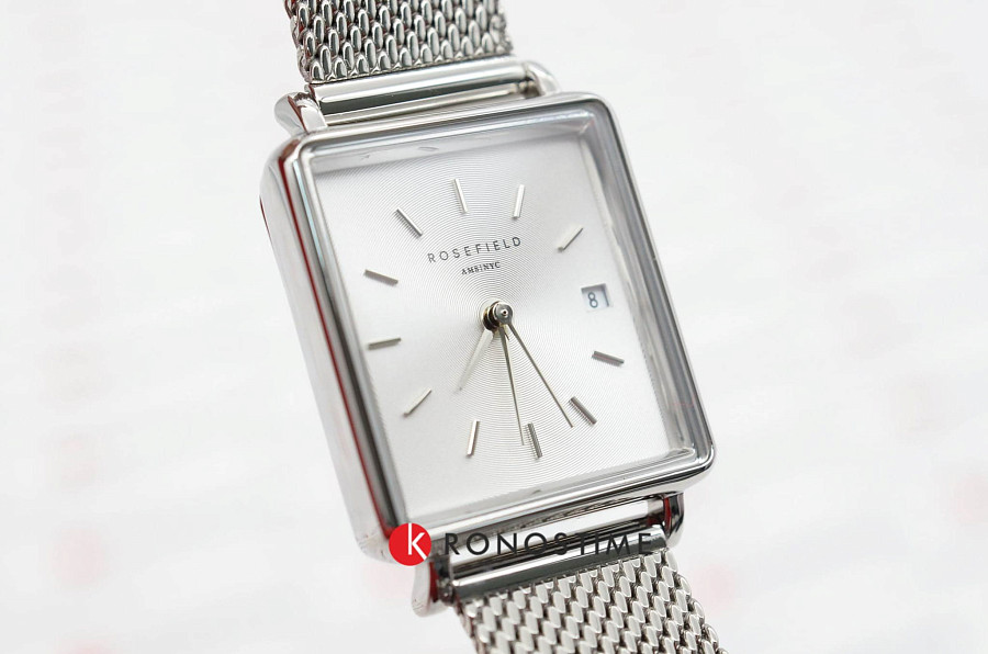 Часы Rosefield The Boxy XS QMWMS-Q038 — металл сталь, США