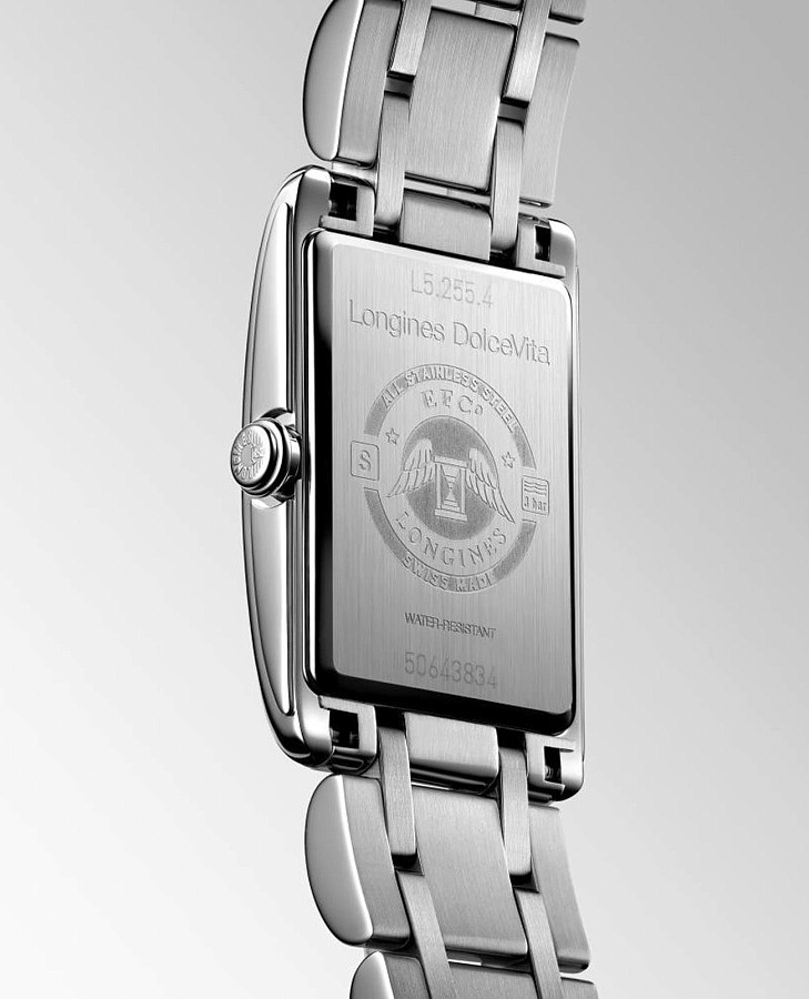 Часы Longines DolceVita L5.255.4.75.6 — кварцевые, металл сталь