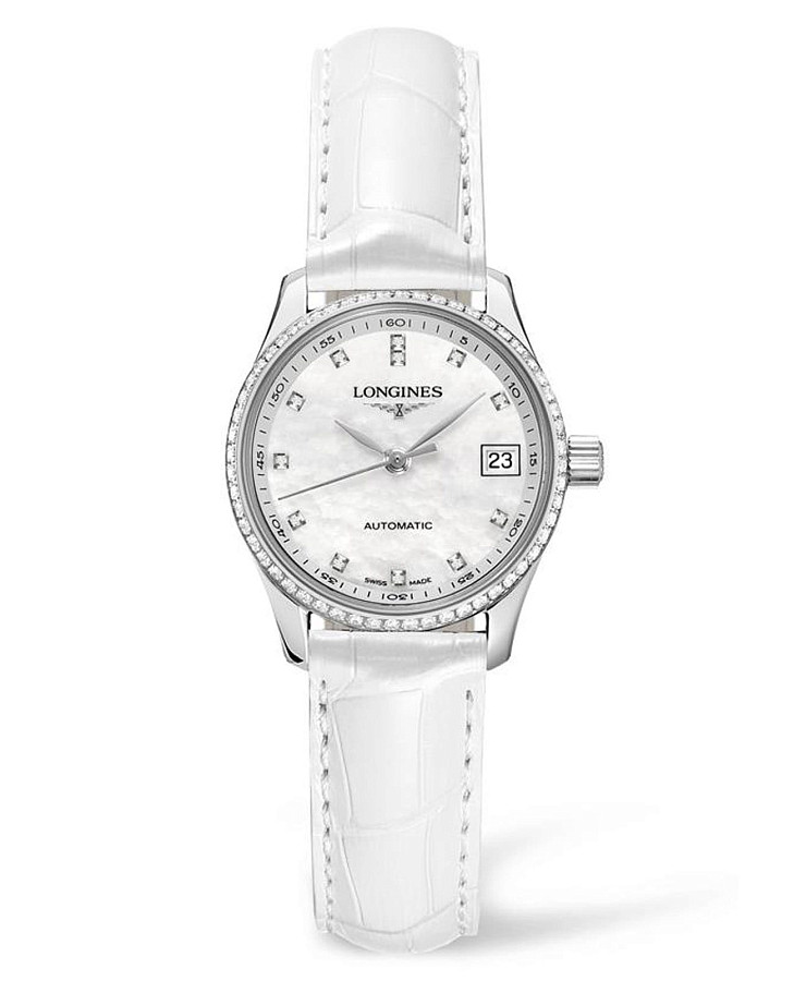Часы Longines Master Collection L2.128.0.87.3 — женские, перламутровый