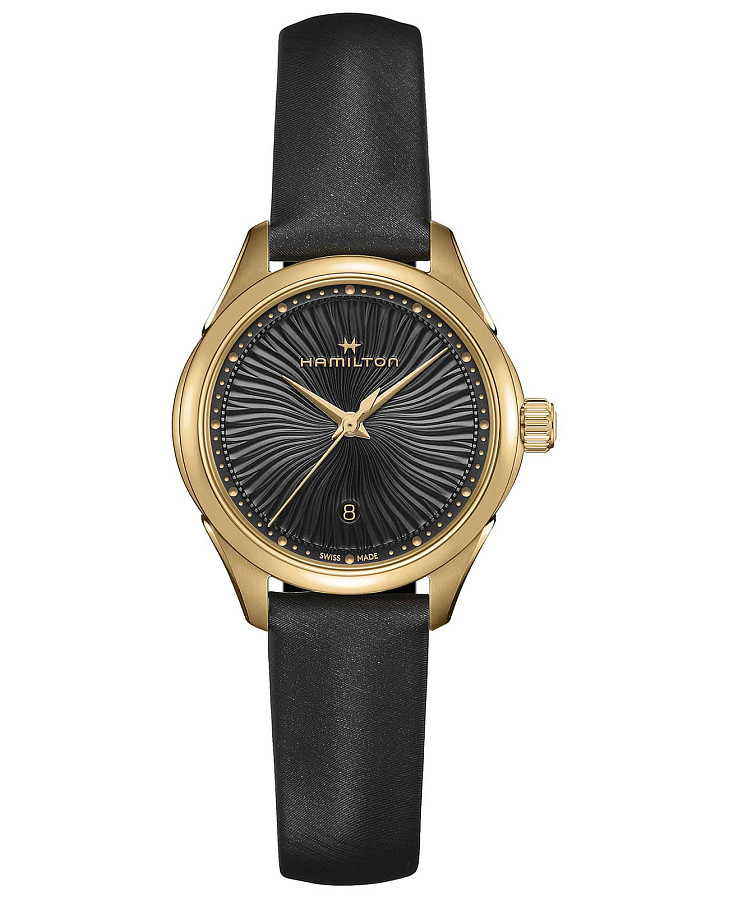 Часы Hamilton Jazzmaster Lady Quartz H32201430 — женские, черный
