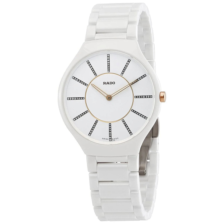 Часы Rado True Thinline R27957702 — кварцевые, керамика