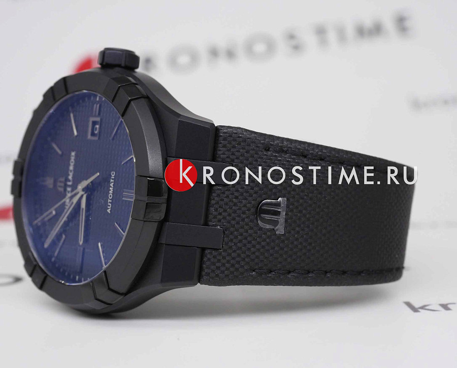 Часы Maurice Lacroix Aikon Automatic AI6008-PVB01-330-1 — мужские, кожаный