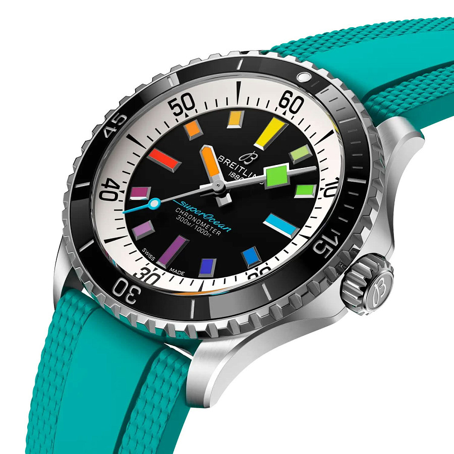 Часы Breitling Superocean Automatic 42 A17375211B2S2 — механические, сталь металл