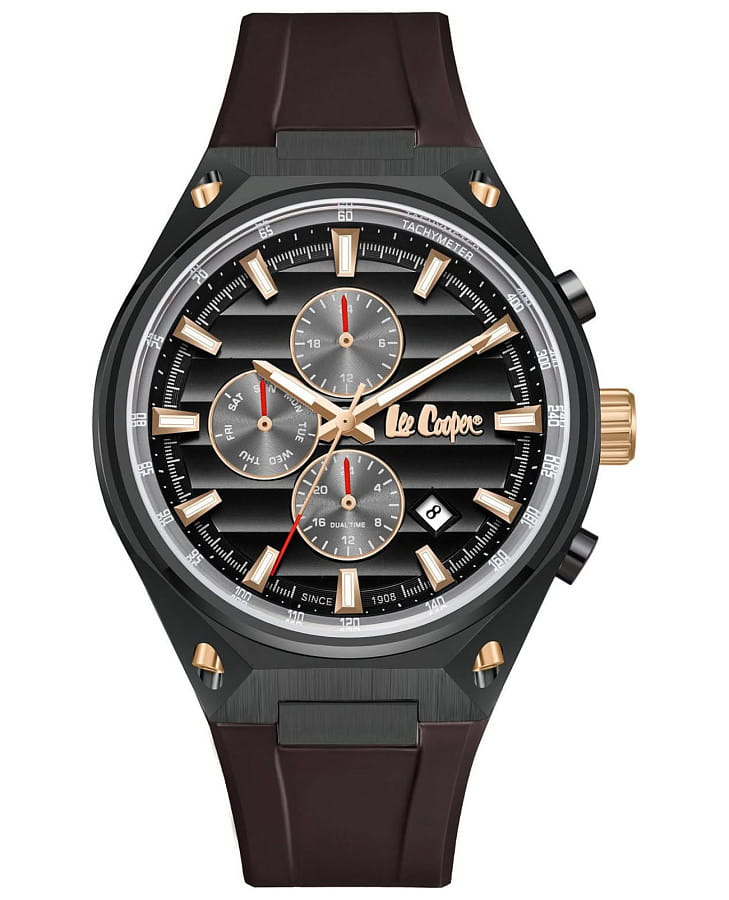 Часы Lee Cooper LC08063.061 — мужские, черный