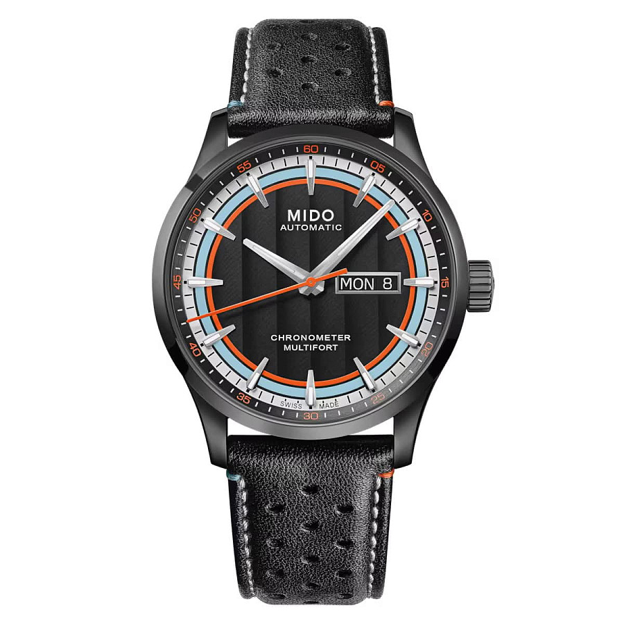 Часы Mido Multifort Chronometer 1 Racer M038.431.36.051.00 — механические, металл сталь