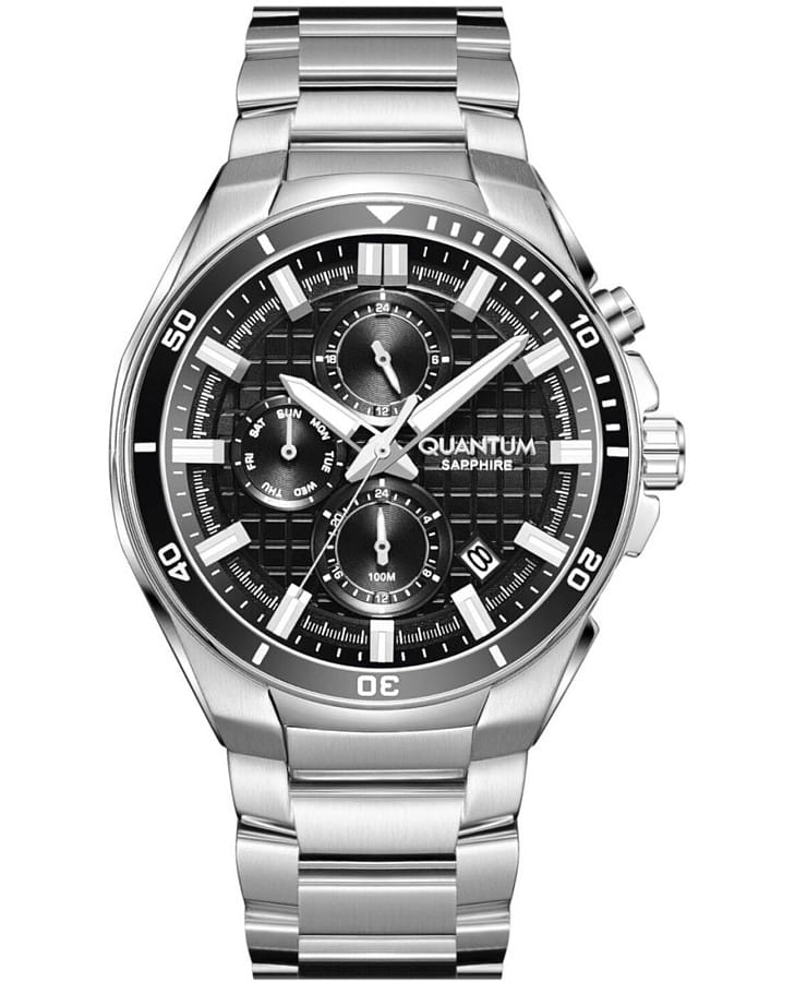 Часы Quantum Powertech PWG1227.350 — мужские, черный