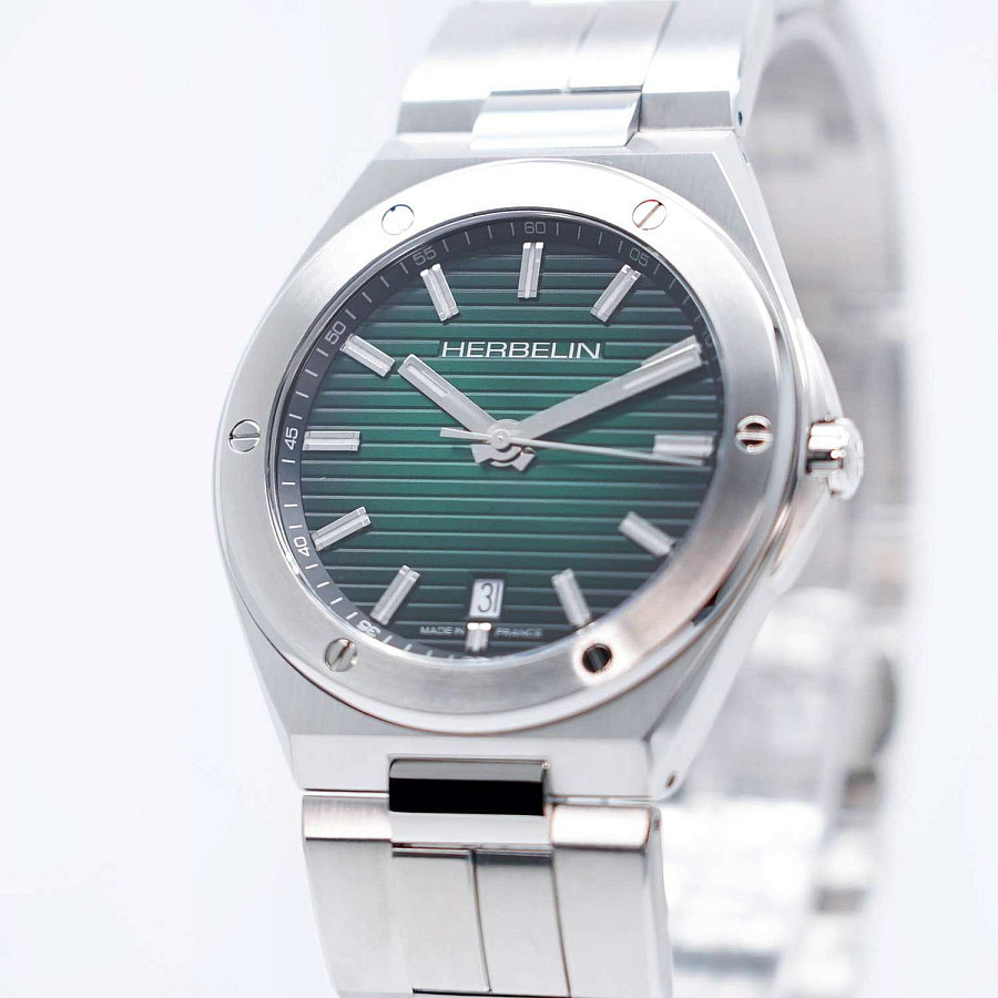 Часы Herbelin Cap Camarat 12245B16 — кварцевые, металл сталь