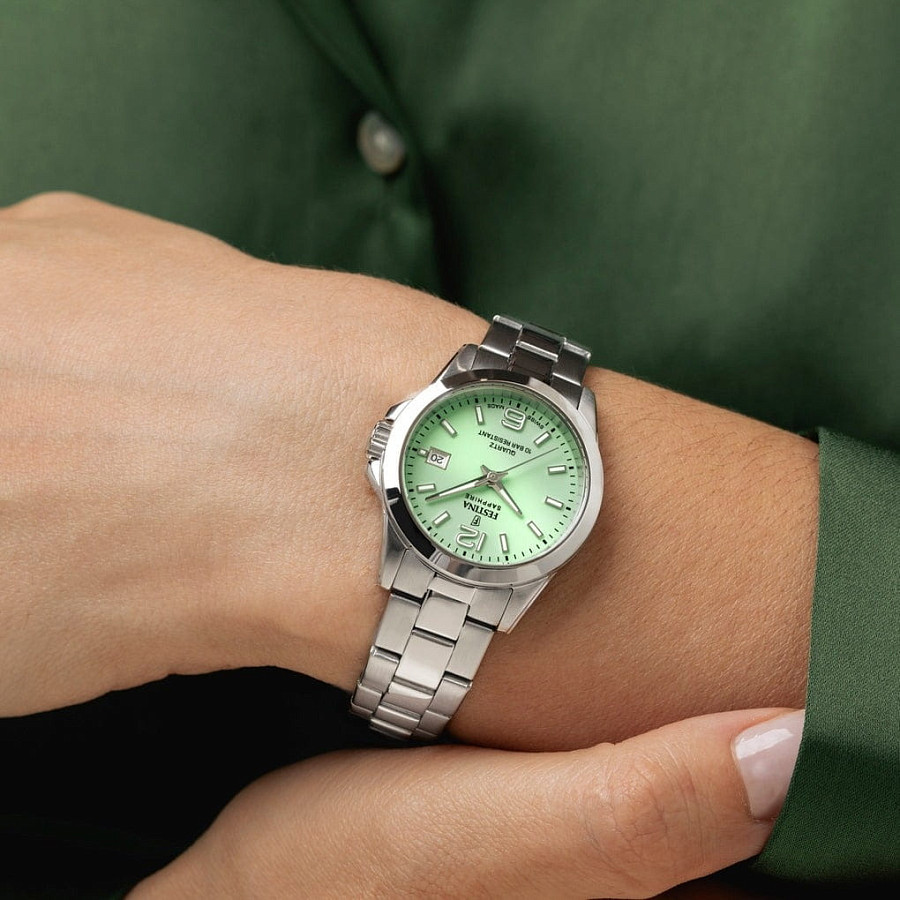 Часы Festina Swiss Made F20049/2 — кварцевые, сталь металл