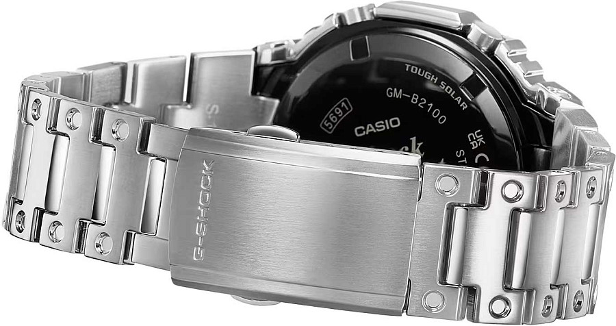 Часы Casio G-Shock GM-B2100SD-1A — нержавеющая сталь, мужские