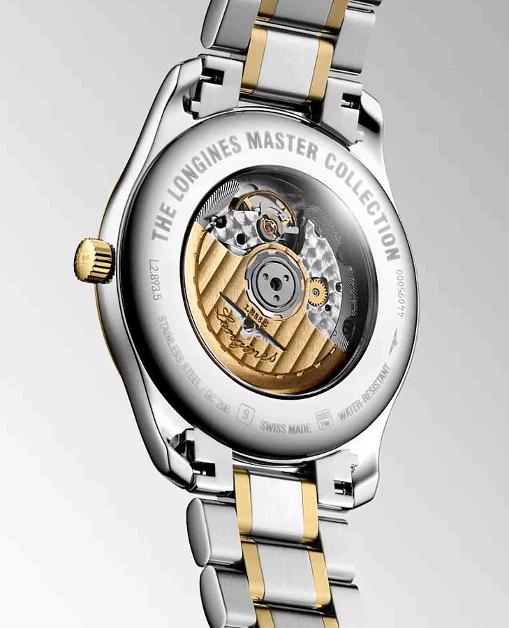 Часы Longines Master Collection L2.893.5.37.7 — механические, металл золото сталь