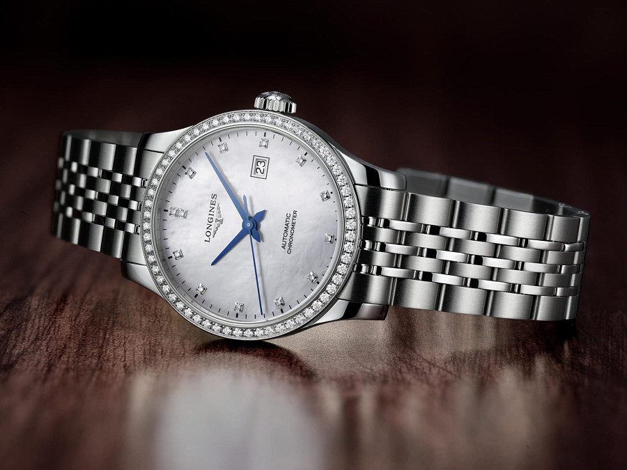 Часы Longines Record Collection L2.321.0.87.6 — сталь металл золото, Швейцария