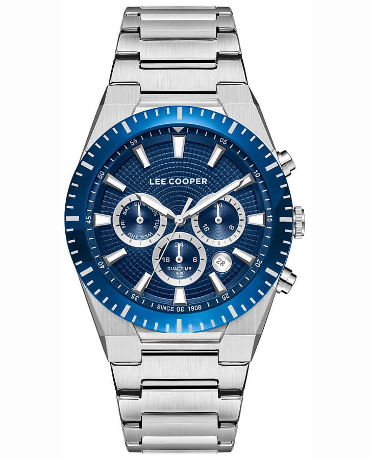 Часы Lee Cooper LC08100.390 — мужские, синий